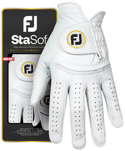 FootJoy StaSof Womans Glove 2024 Pearl - The Golf Guys Online