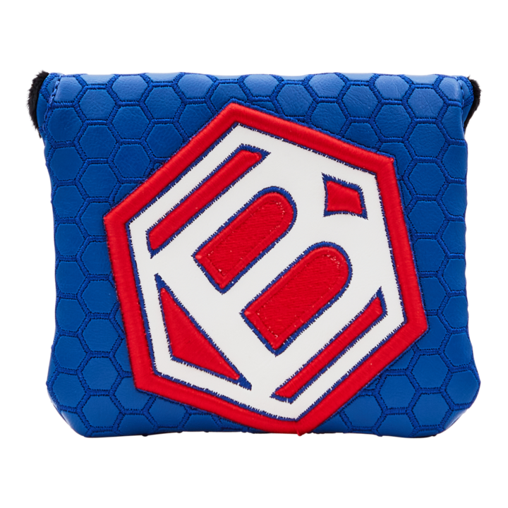 Limited Bettinardi 2020 Jumbo Hex B Blue/Red Specialty Run Mallet Putter Headcover