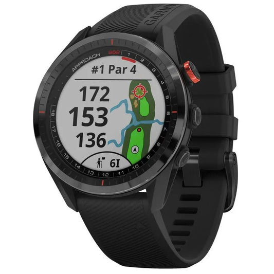 Garmin Approach S62 Premium Golf GPS Smartwatch - Black - The Golf Guys Online