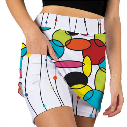 GOING IN CIRCLES SKORT - The Golf Guys Online