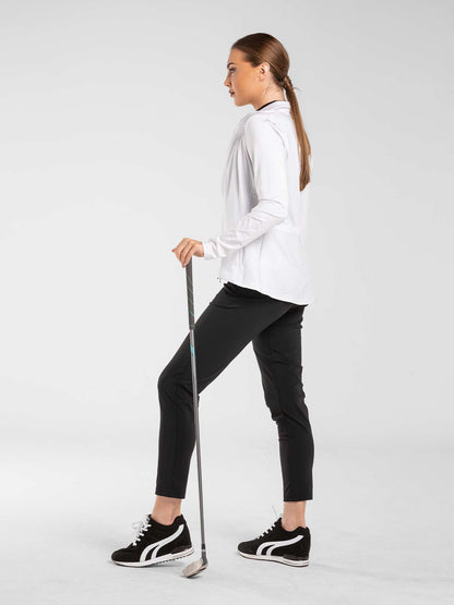 Stylish Women's Golf Pants - Fitted Design with Moisture-Wicking - The Golf Guys Online