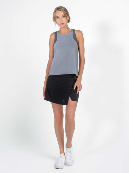 Lana Tennis & Golf Wrap Skirt - Black - The Golf Guys Online