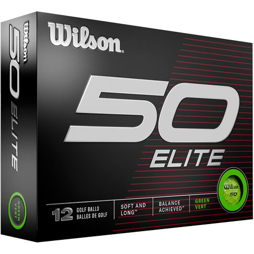 Wilson Staff 50 Elite Green 2023 Golf Balls