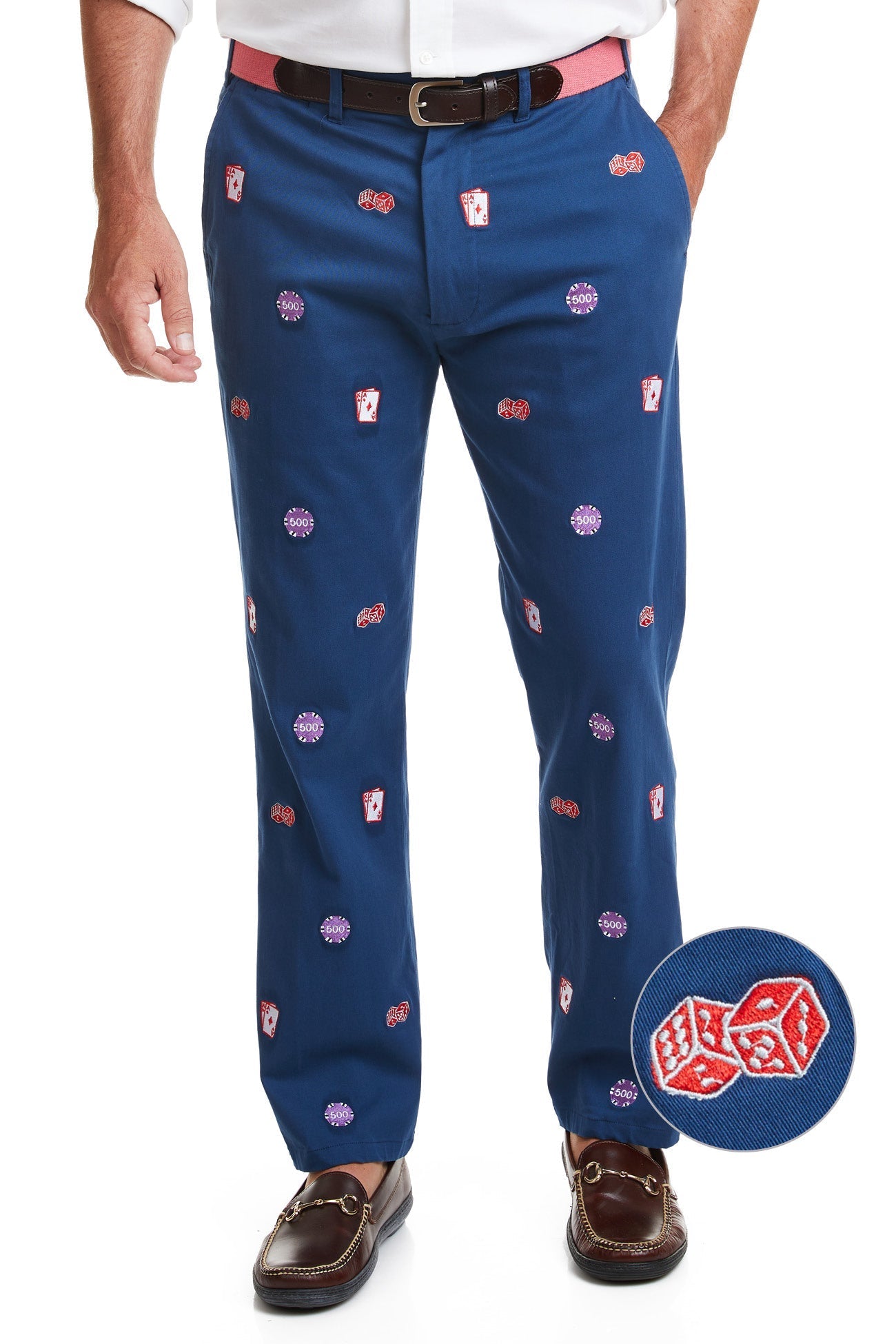 Harbor Pant Nantucket Navy with Vegas Baby - The Golf Guys Online