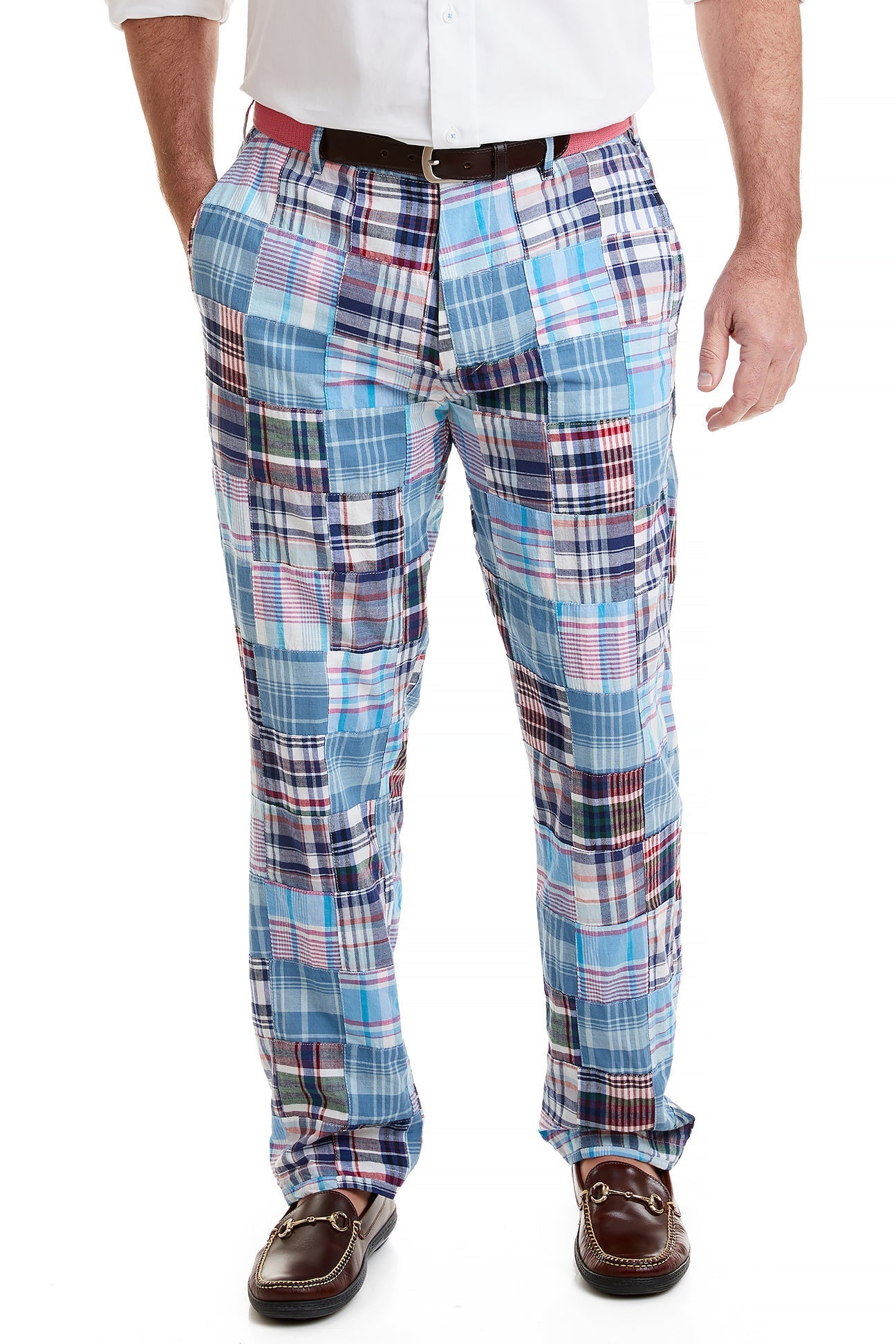 Harbor Pant Seapoint Patch Madras - The Golf Guys Online
