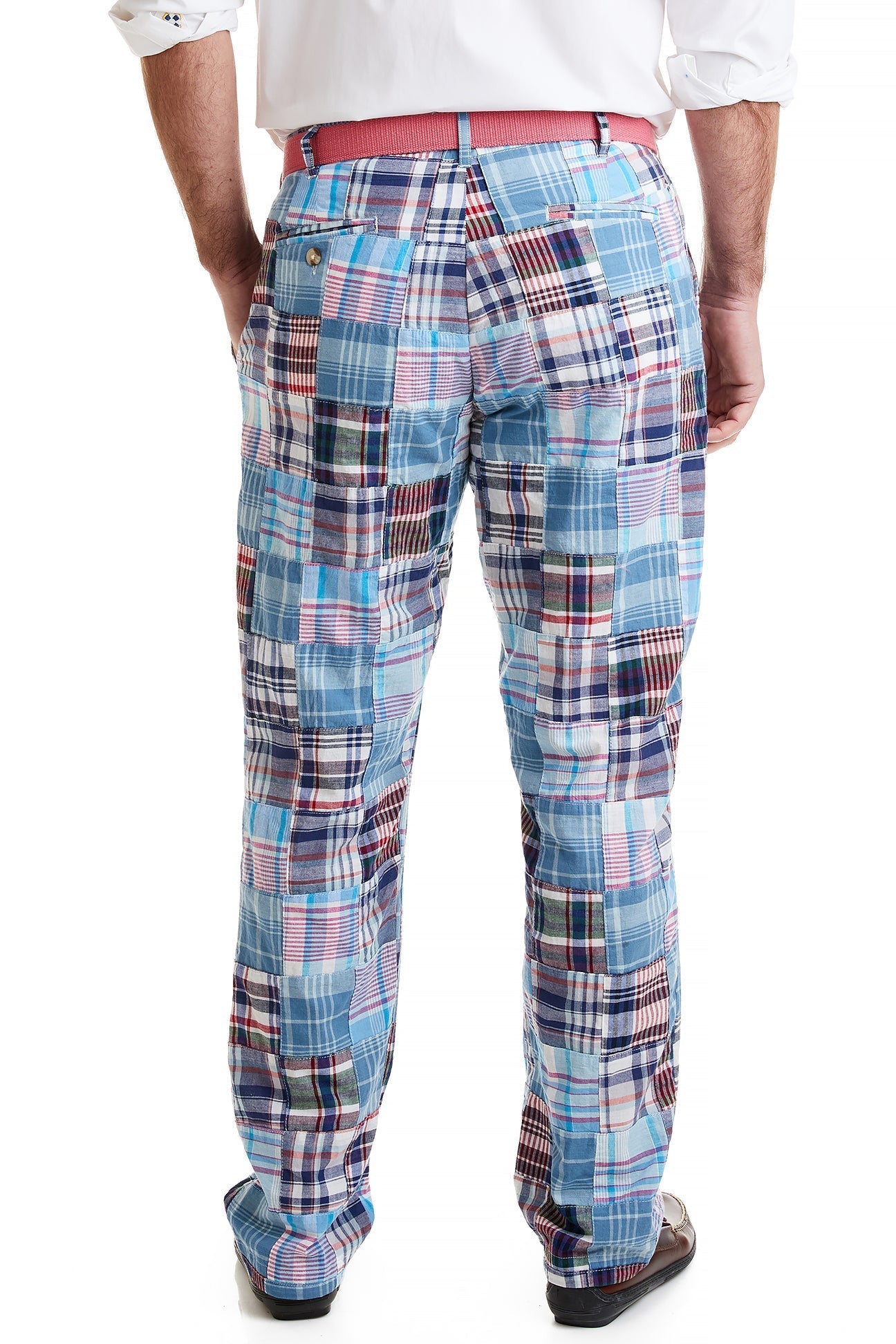 Harbor Pant Seapoint Patch Madras - The Golf Guys Online