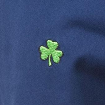Harbor Pant Stretch Twill Nantucket Navy With Shamrock - The Golf Guys Online