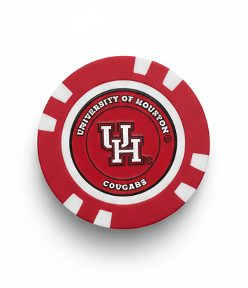 Officially Licensed University of Houston Poker Chip Ball Marker – The ...