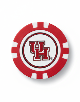 Officially Licensed University of Houston Poker Chip Ball Marker
