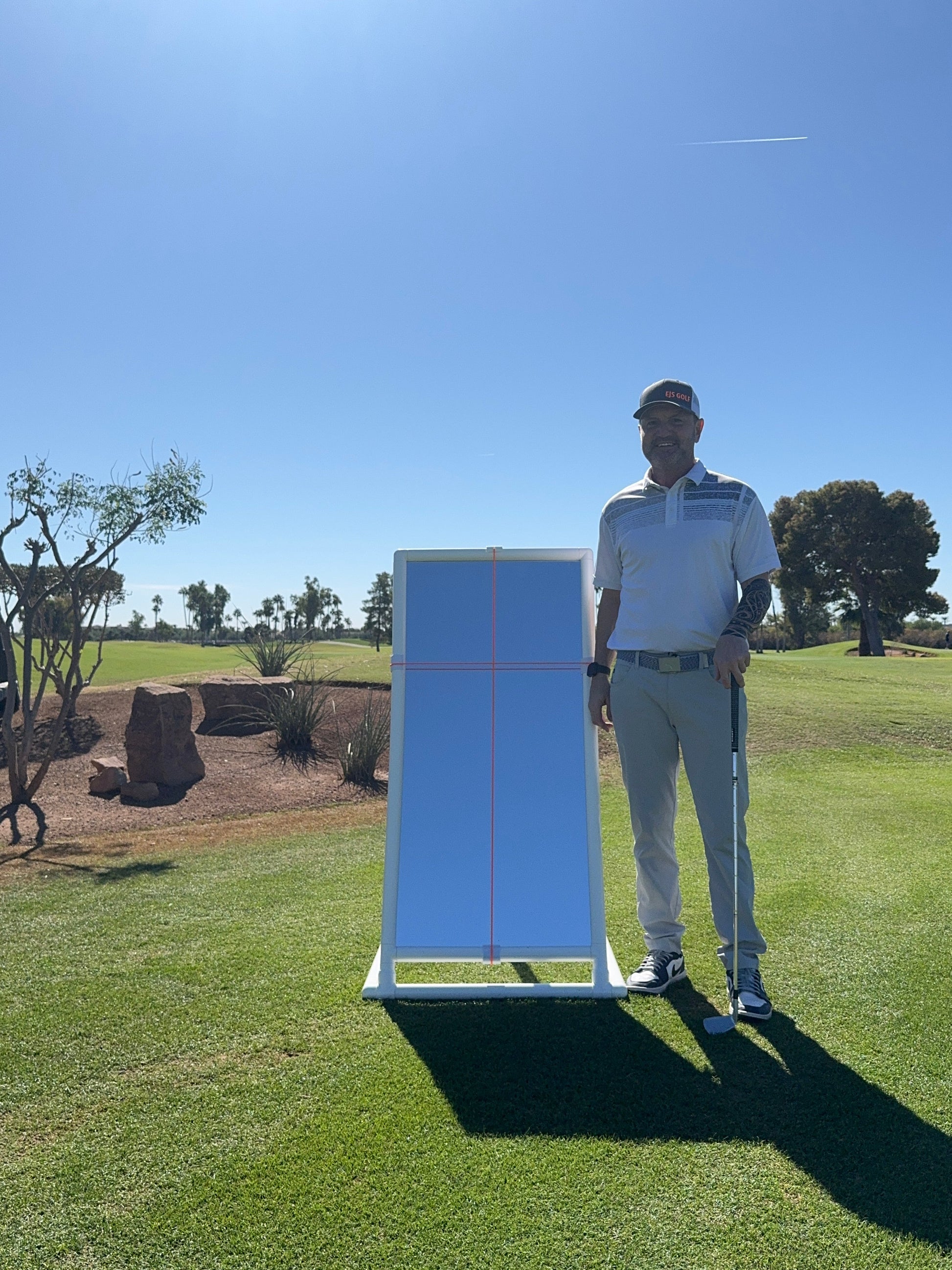 PVC Golf Training Mirror (2'x4') - Full Length Teaching & Training Golf Mirror - The Golf Guys Online