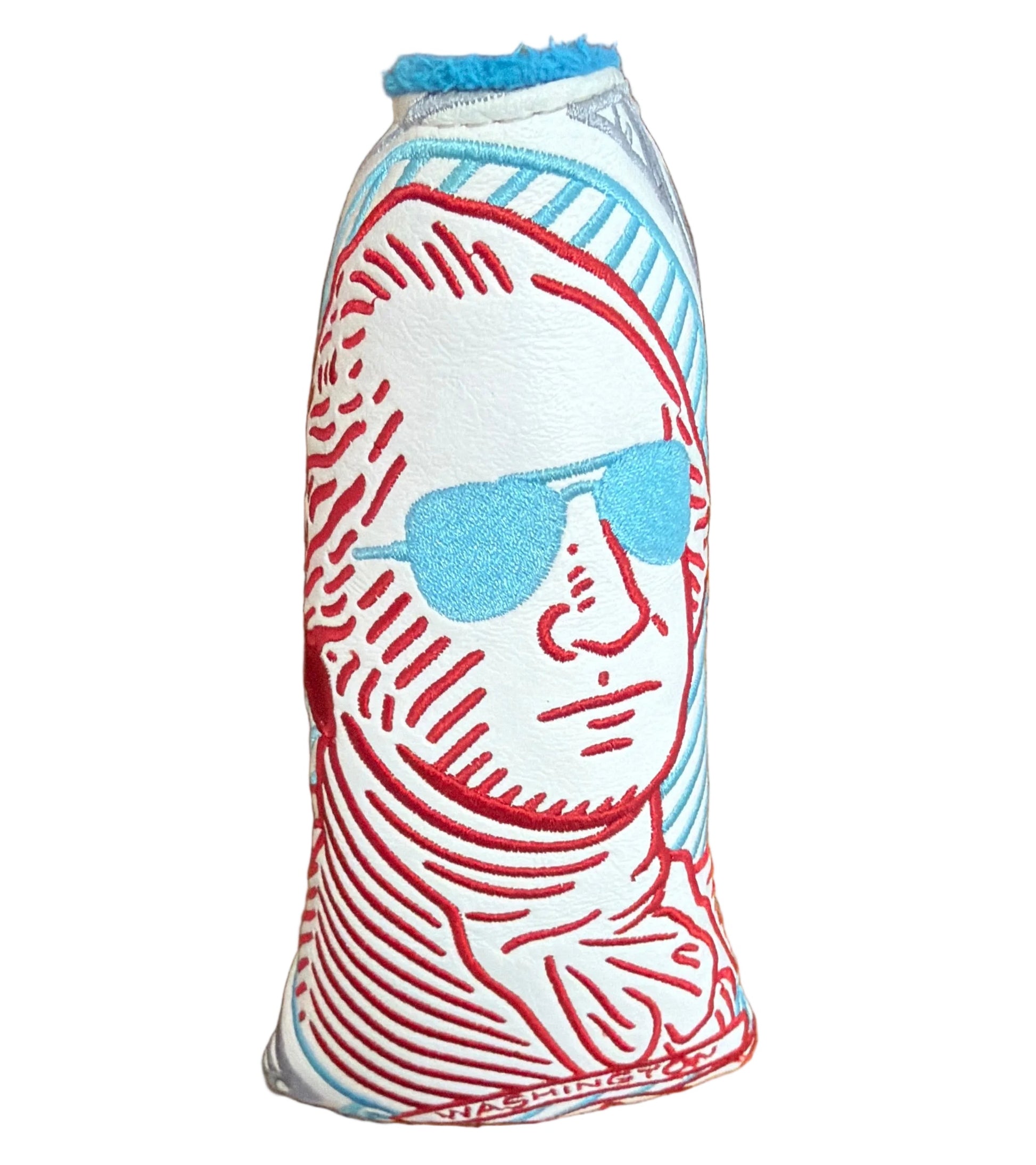 Limited Swag Golf - George Washington Red/White/Blue USA Dollar Blade Putter Headcover *opened, no bag*