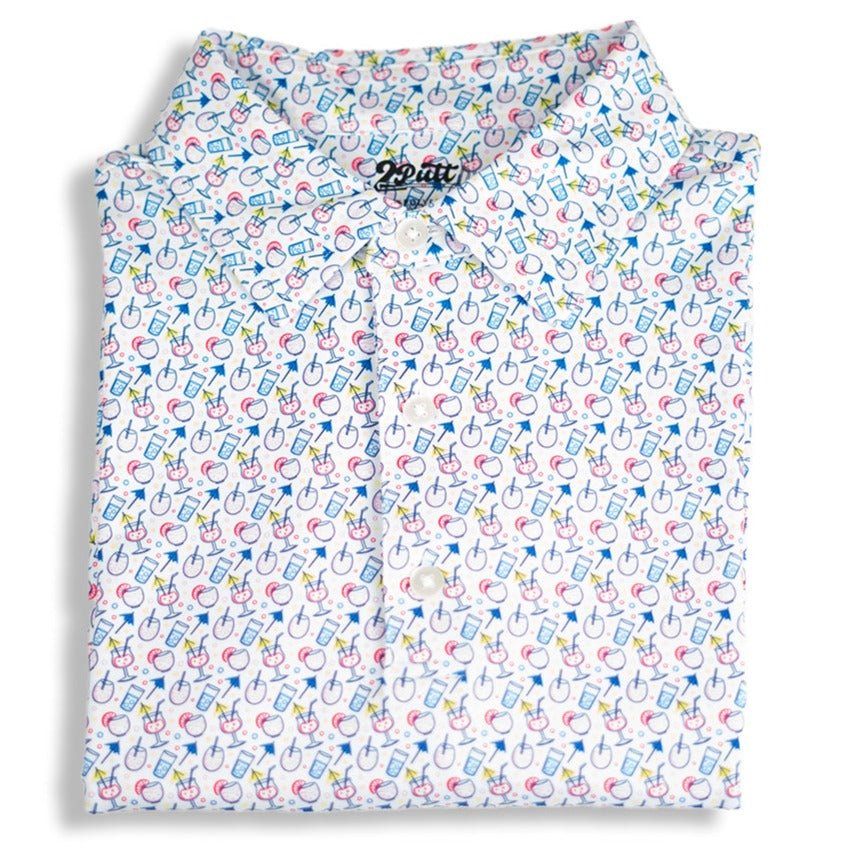 It's 5 O'clock Somewhere Men's Polo - The Golf Guys Online