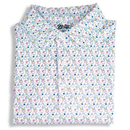 It's 5 O'clock Somewhere Men's Polo - The Golf Guys Online