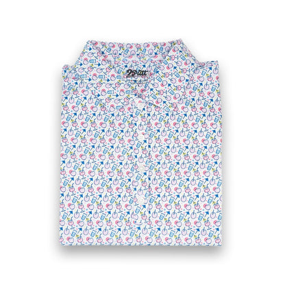 It's 5 O'clock Somewhere Women's Polo (Sleeveless) - The Golf Guys Online
