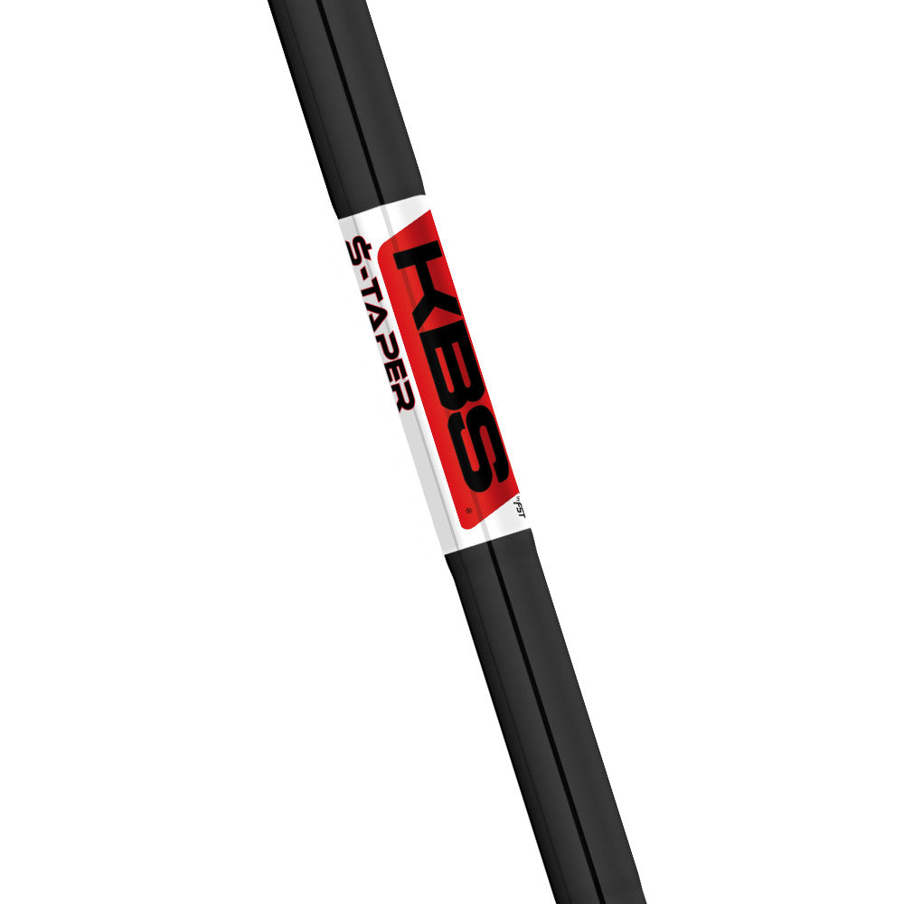 KBS $-TAPER Black Gloss Taper Steel Iron Shafts