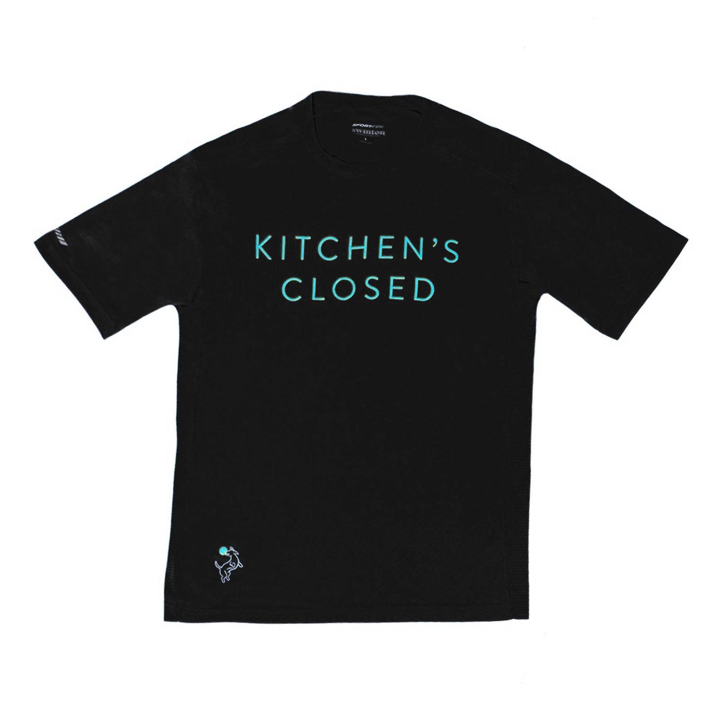 Men's Kitchen's Closed Performance Shirt Black - The Golf Guys Online