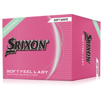 Limited Srixon Soft Feel Lady 2025 Golf Balls - Double Dozen Holiday Pack
