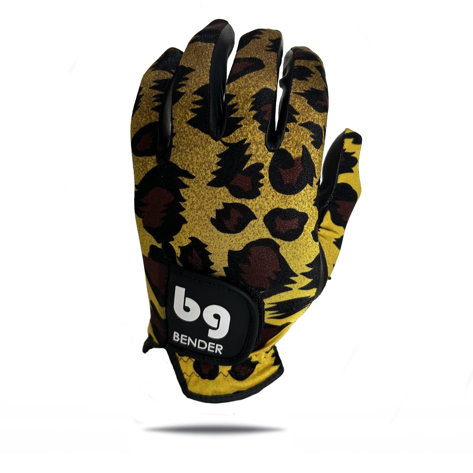 Leopard Spandex Golf Glove - The Golf Guys Online