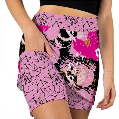 LOVE IS ALL YOU NEED DESIGNER SKORT - The Golf Guys Online