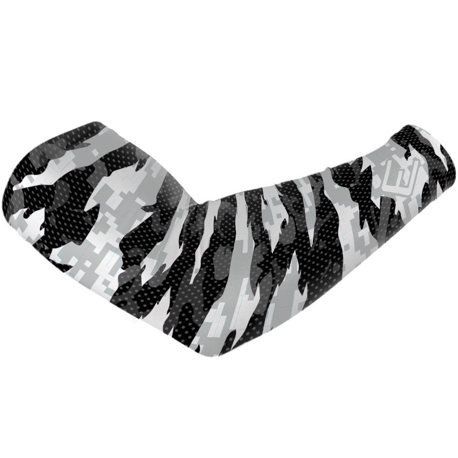 White Fierce Arm Sleeve - The Golf Guys Online