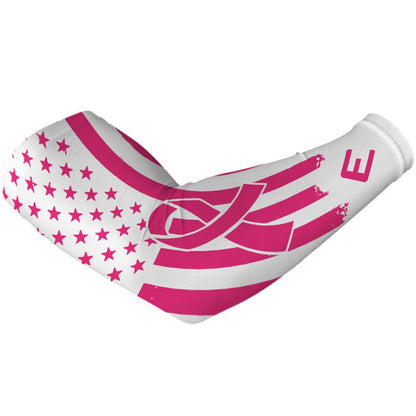 Pink USA Flag Arm Sleeve - The Golf Guys Online