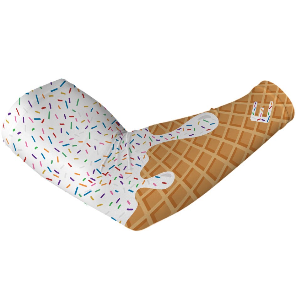 White Ice Cream Arm Sleeve - The Golf Guys Online