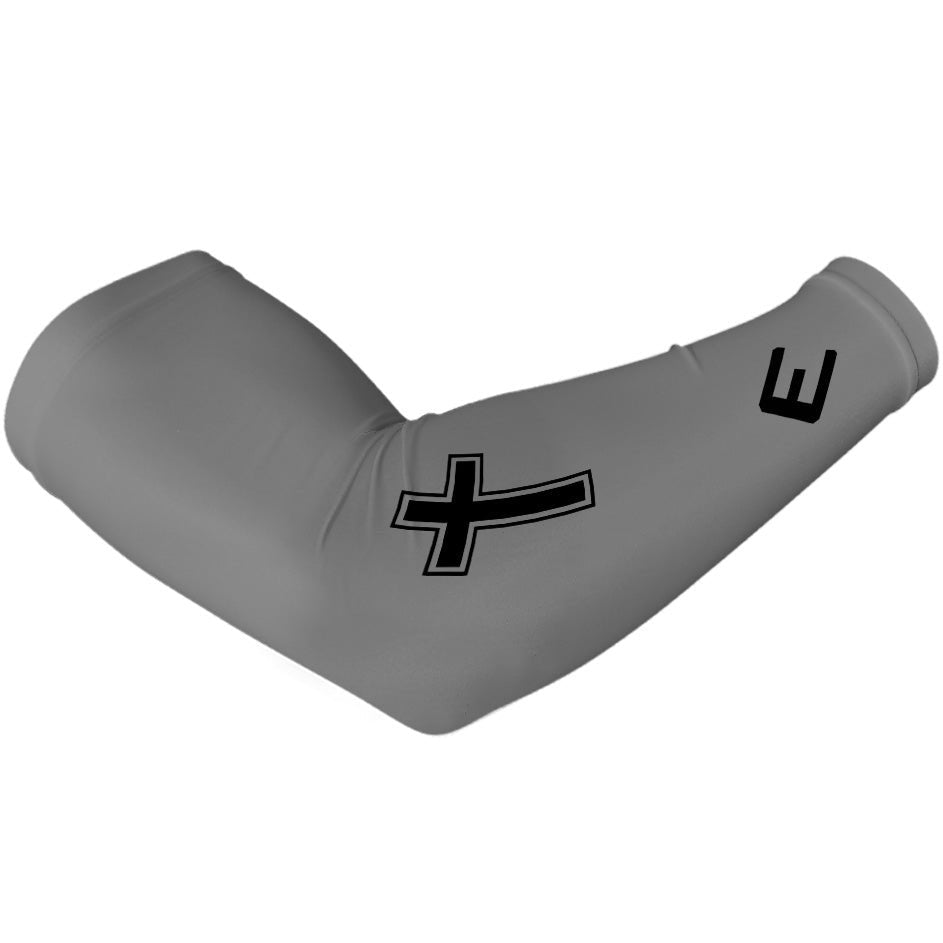 Faith Cross Grey Arm Sleeve - The Golf Guys Online