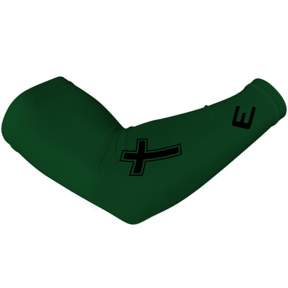 Faith Cross Green Arm Sleeve - The Golf Guys Online