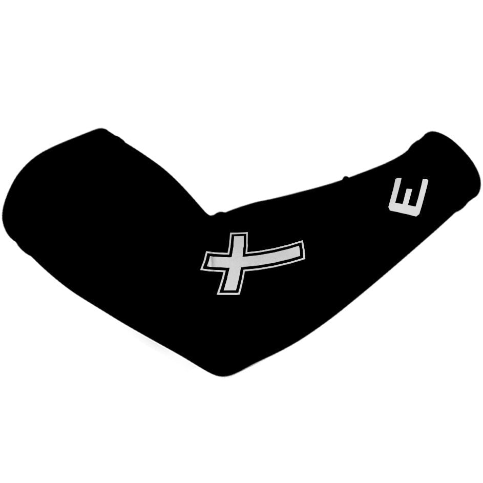 Faith Cross Black Arm Sleeve - The Golf Guys Online