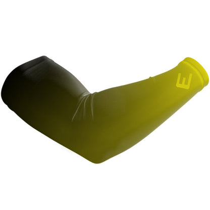 Yellow Faded Arm Sleeve - The Golf Guys Online