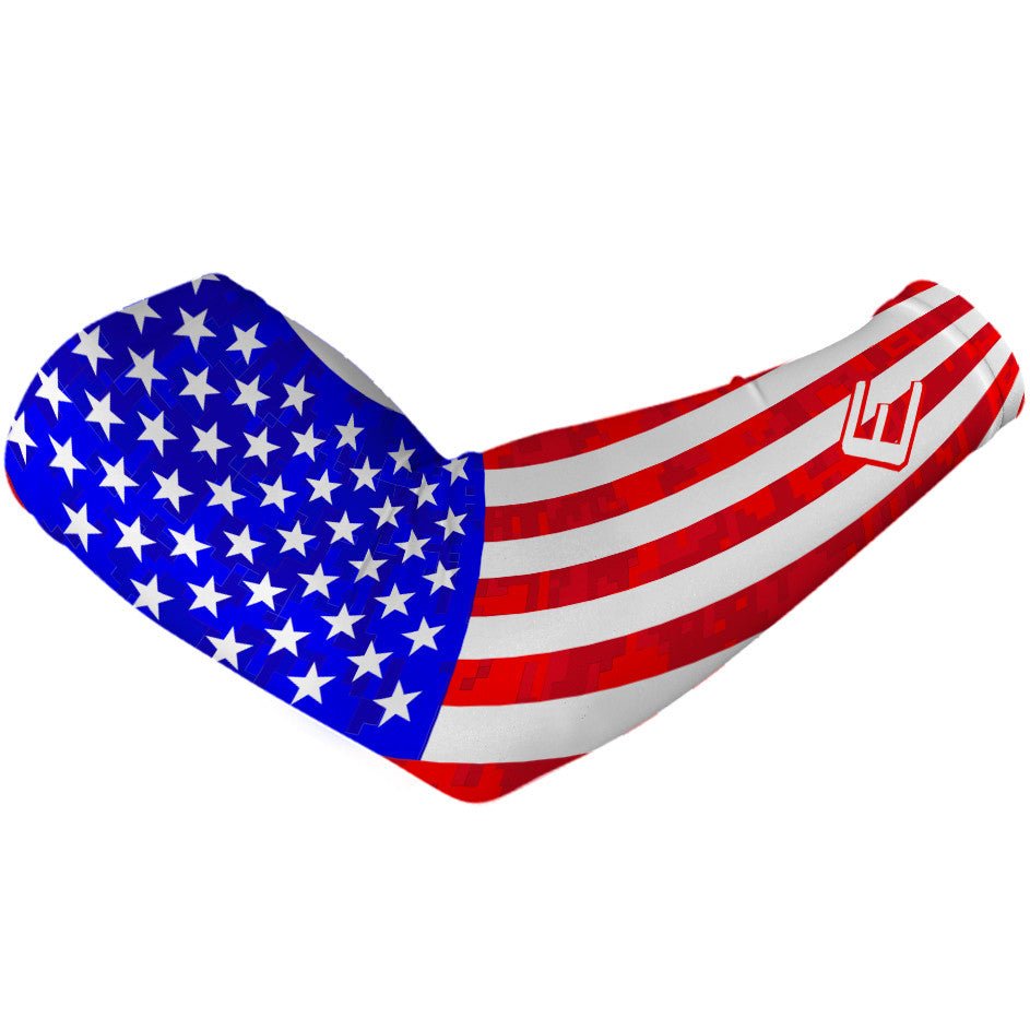 USA Flag 2.0 Arm Sleeve - The Golf Guys Online