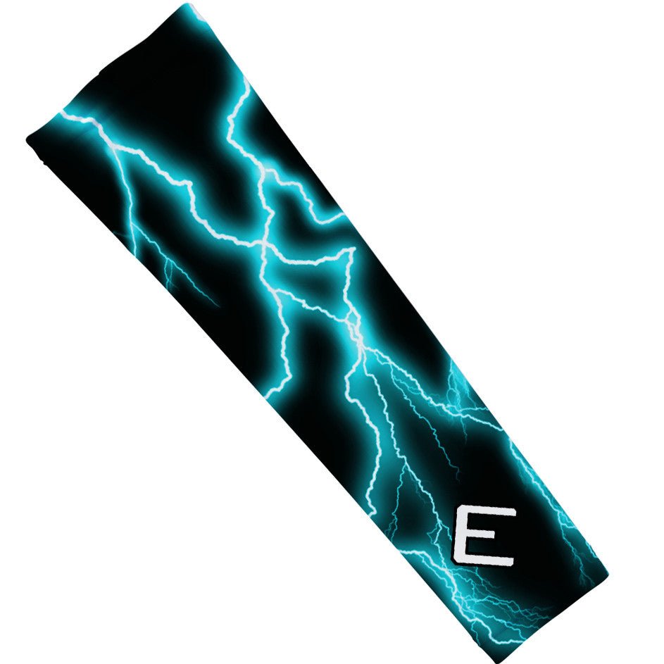 Cyan Lightning Arm Sleeve - The Golf Guys Online