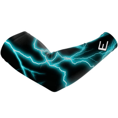 Cyan Lightning Arm Sleeve - The Golf Guys Online