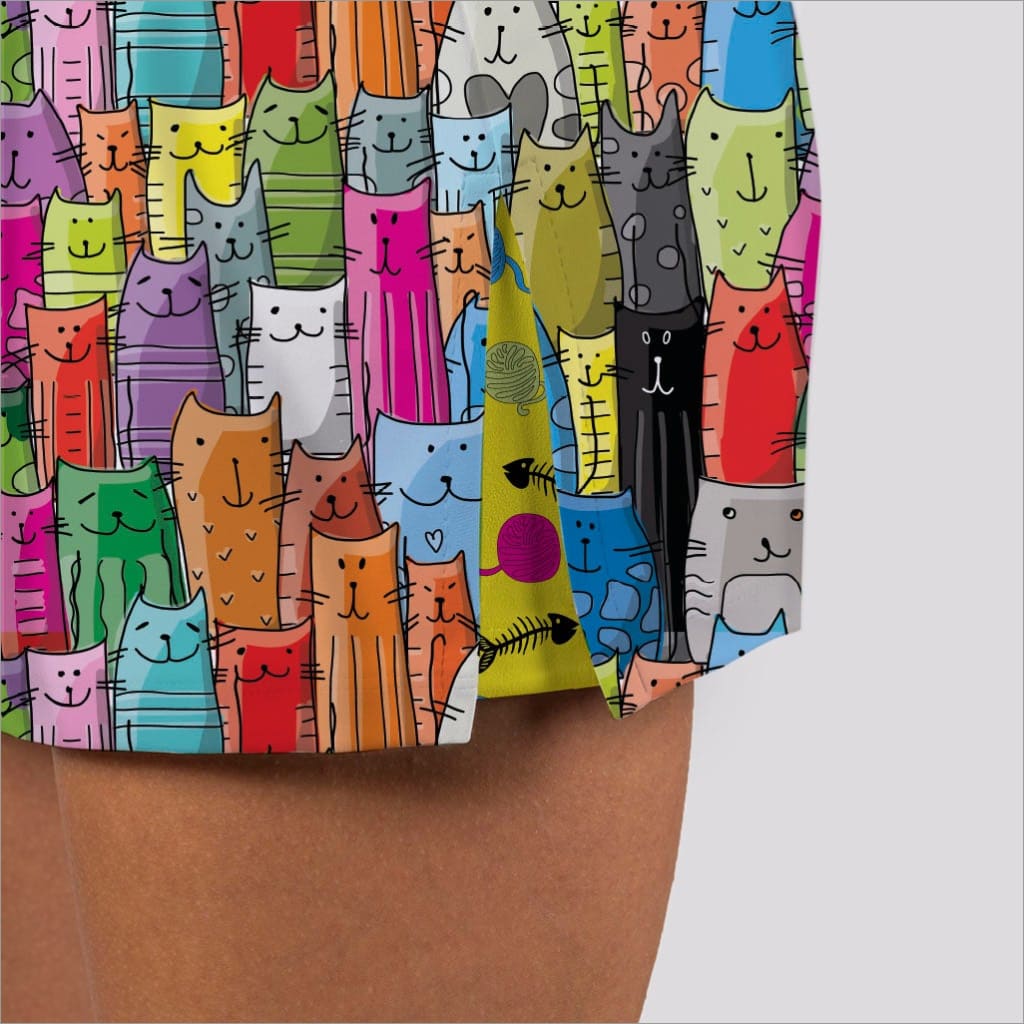 MEOW MIX CAT LOVER SKORT - The Golf Guys Online