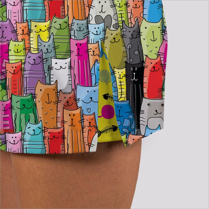 MEOW MIX CAT LOVER SKORT - The Golf Guys Online