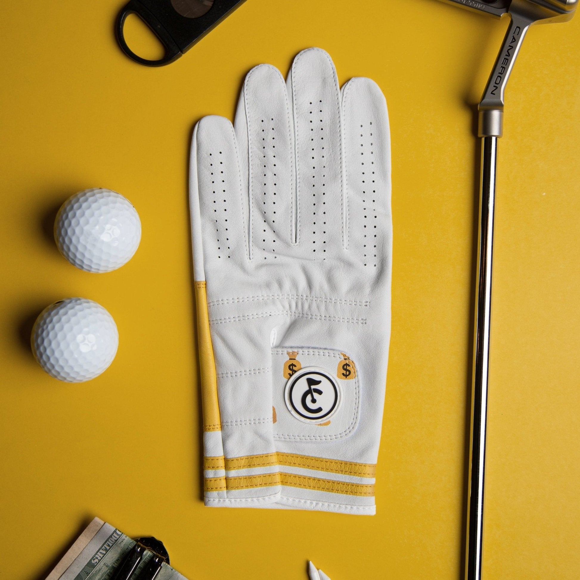 "Money Bags" Golf Glove - The Golf Guys Online