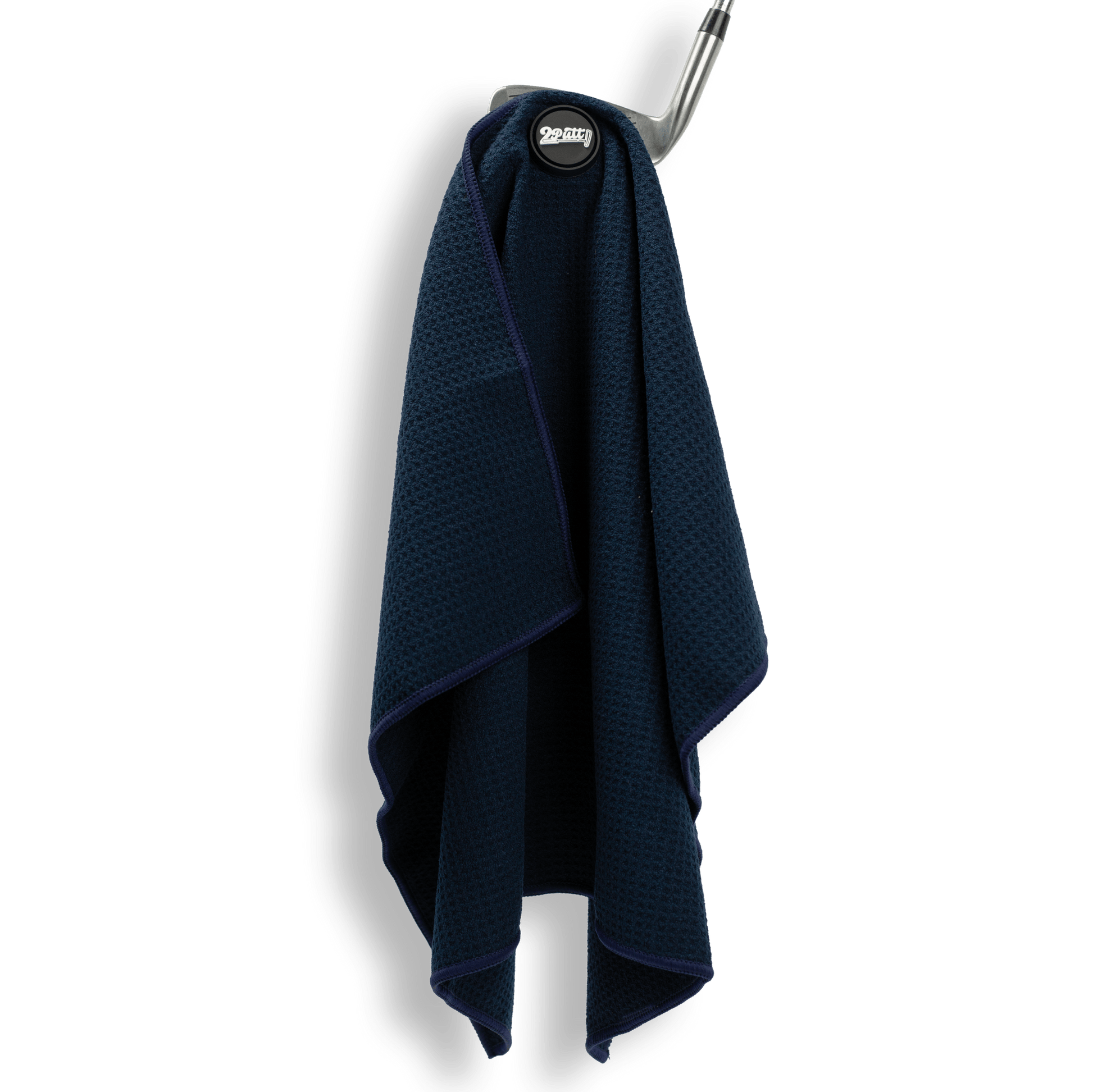 Navy Blue Magnetic Golf Towel - The Golf Guys Online