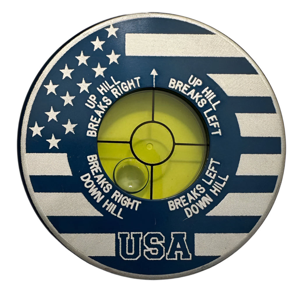 Sure Putt Pro Golf Green Reader - USA - Limited Edition Navy Blue - The Golf Guys Online