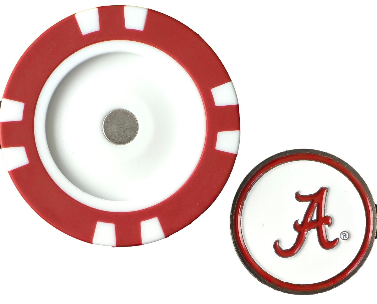 Officially Licensed Alabama Crimson Tide Poker Chip Ball Marker