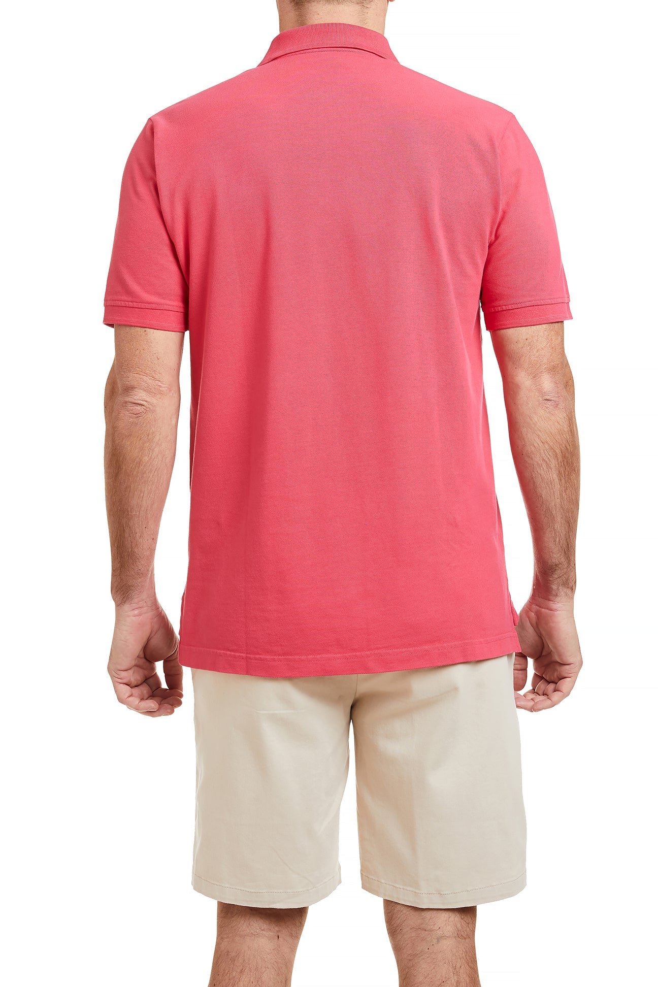 Onshore Polo Shirt Sunset Red - The Golf Guys Online