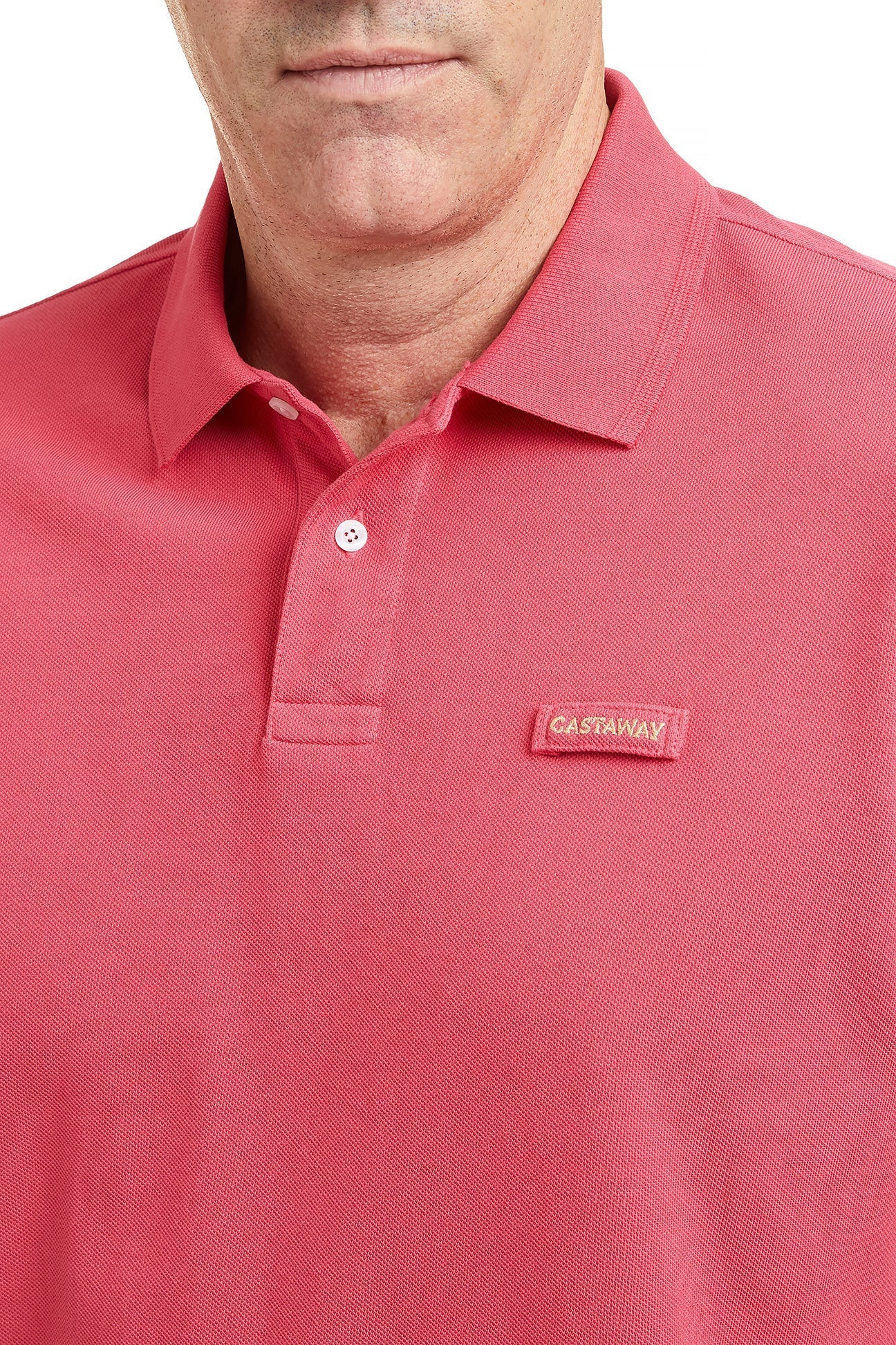Onshore Polo Shirt Sunset Red - The Golf Guys Online