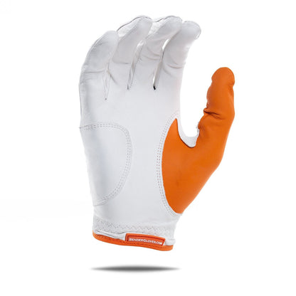 Orange Elite Accent Golf Glove - The Golf Guys Online