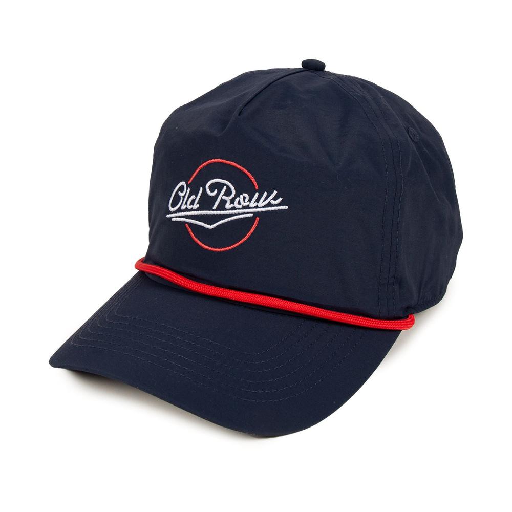 Old Row Neon Sign Nylon Rope Hat