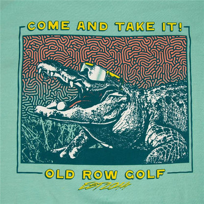 Come And Take It Golf Pocket Tee