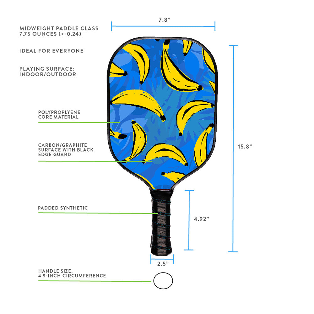 Hero Bananas Pickleball Paddle - The Golf Guys Online