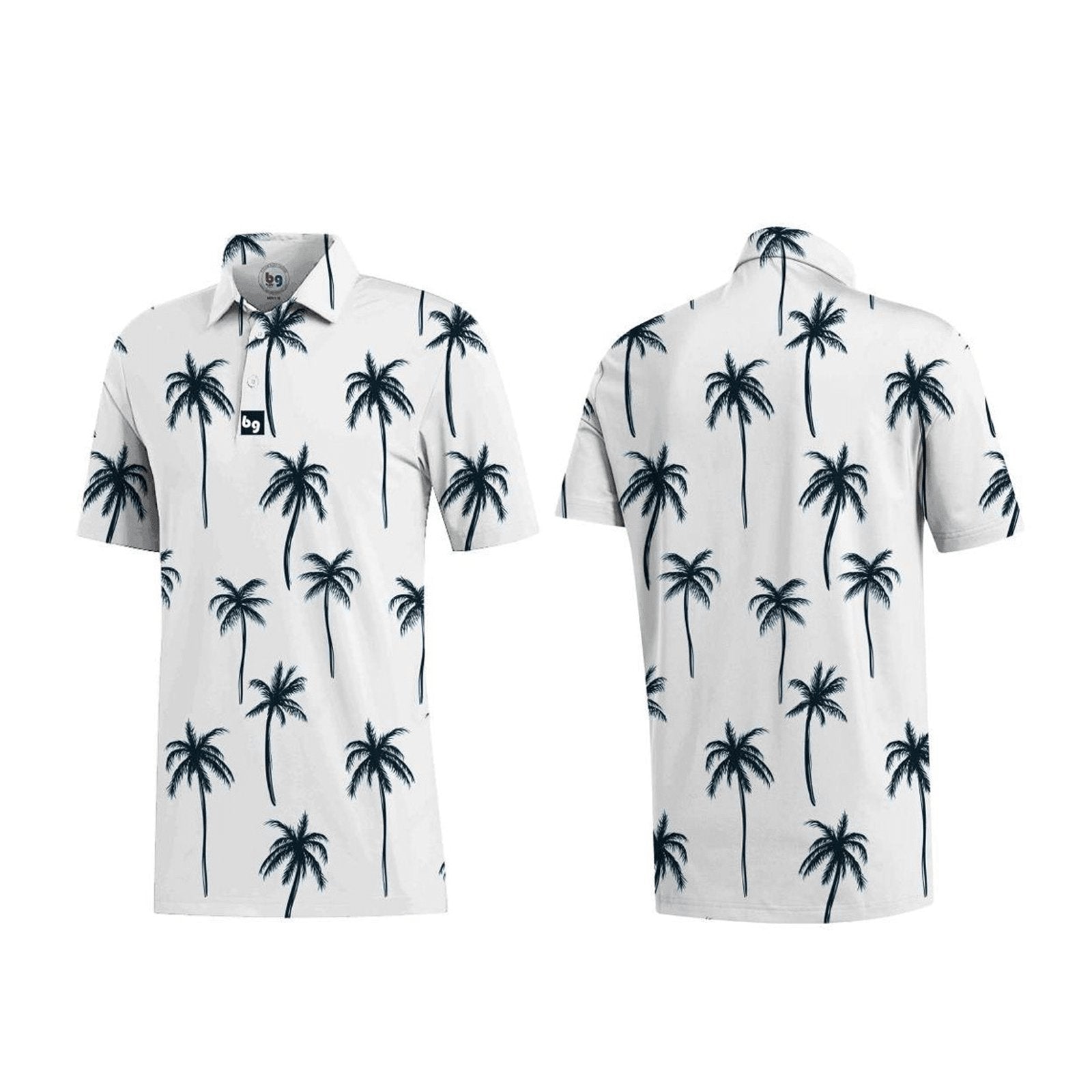 Palm Tree Men's Polo - The Golf Guys Online