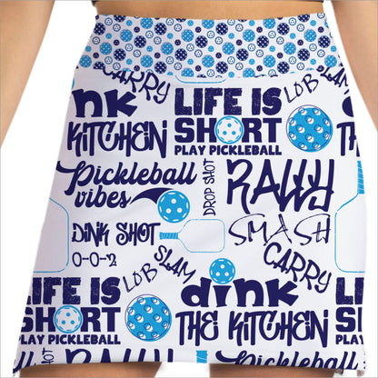 PICKLEBALL SLAM BLUE SKORT - The Golf Guys Online