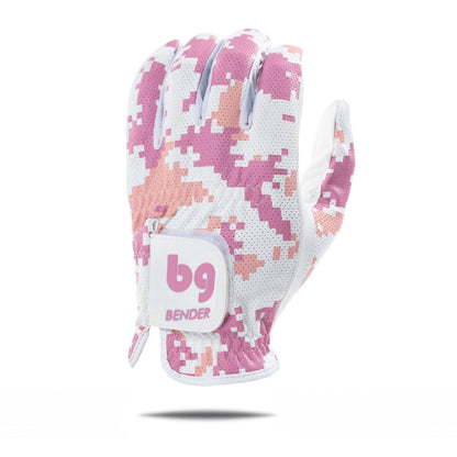 Pink Digital Camo Mesh Golf Glove - The Golf Guys Online