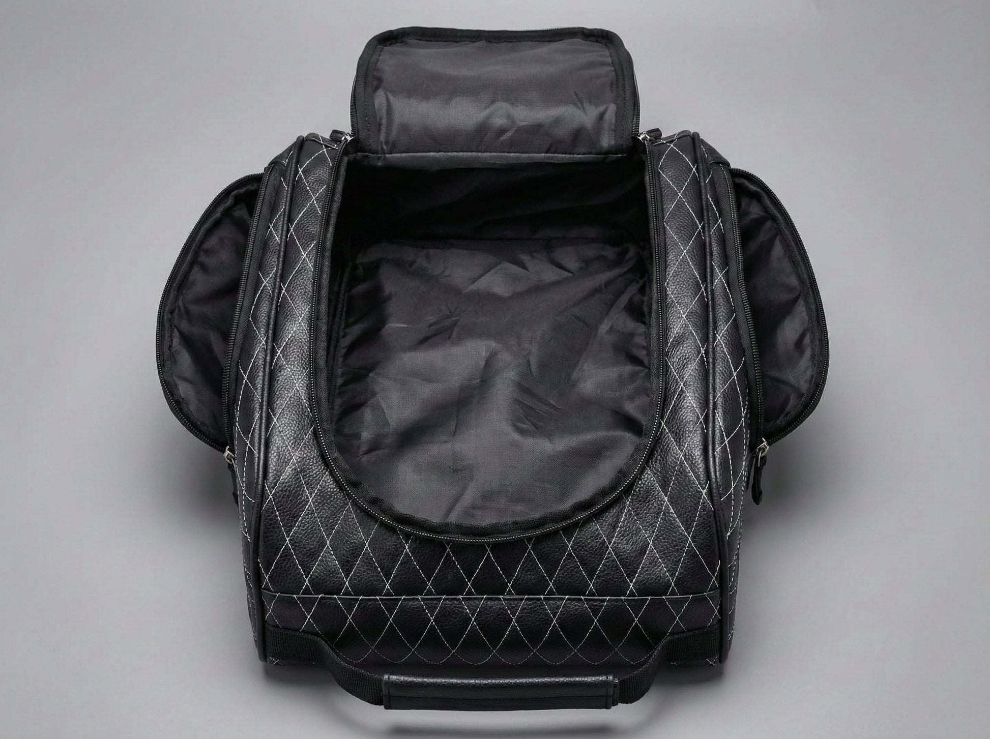 Premium Golf Shoe Bag – Vented Leather Shoe Storage