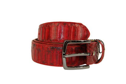 W&H Viper - Python Leather Belts for Men and Women
